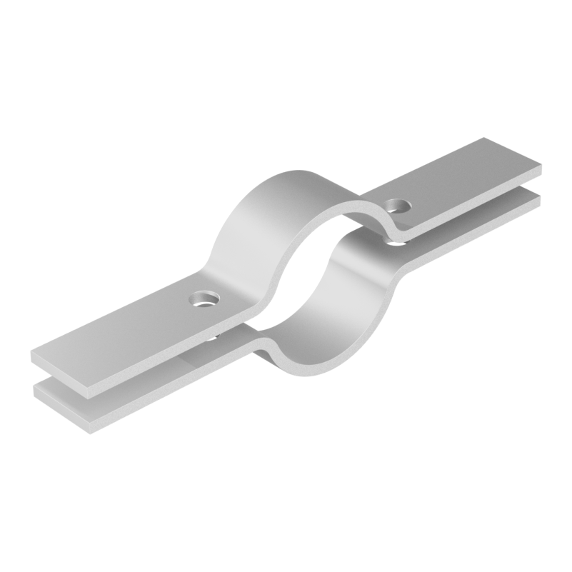 Riser kapbeugels met twee verlengde lippen vierkant