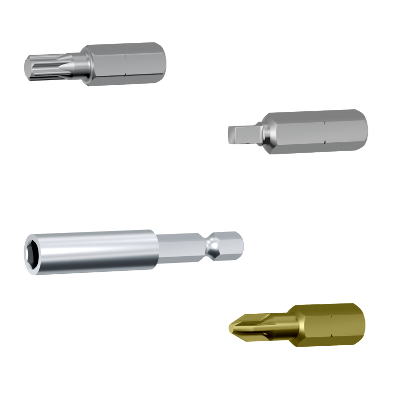 Schroef bits en houders combi afbeelding